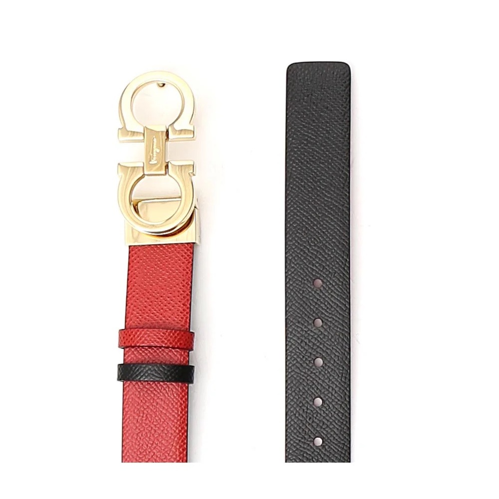 Salvatore Ferragamo Gancini Reversible Belt